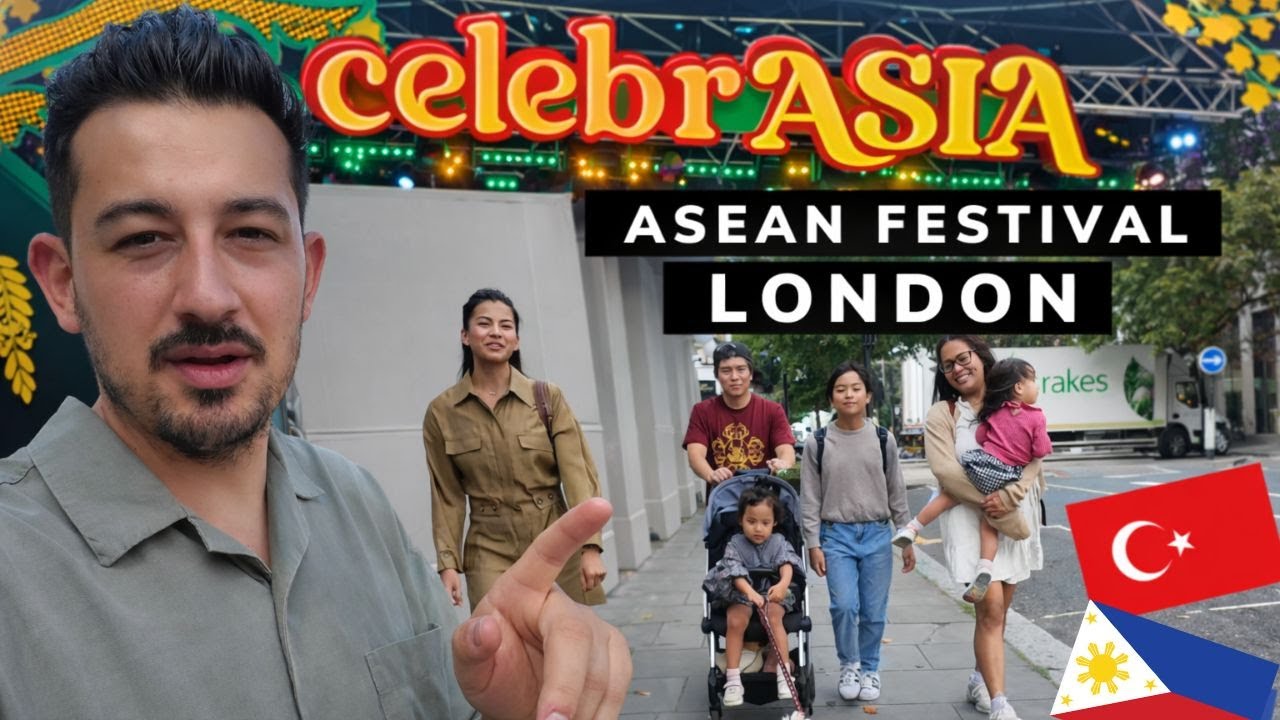 Celebrasia festival with my filipino family - London, UK 🇵🇭 🇹🇷