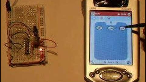 RC-5 IR remote control with PIC and PocketPC