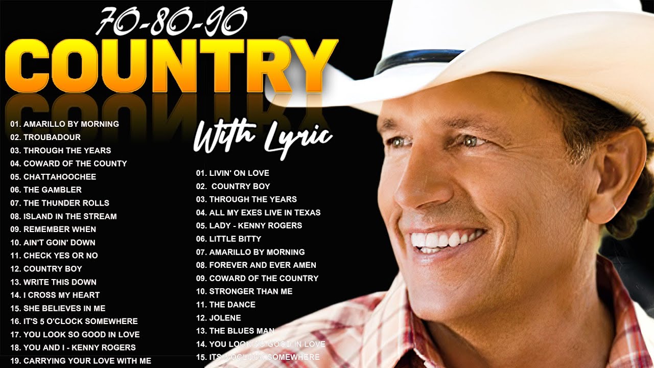 George Strait, Kenny Rogers, Alan Jackson, Randy Travis - Greatest Hits ...