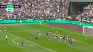 Vladimir Coufal Own Goal Vs Manchester City | West Ham Vs Manchester City | 2-2 |