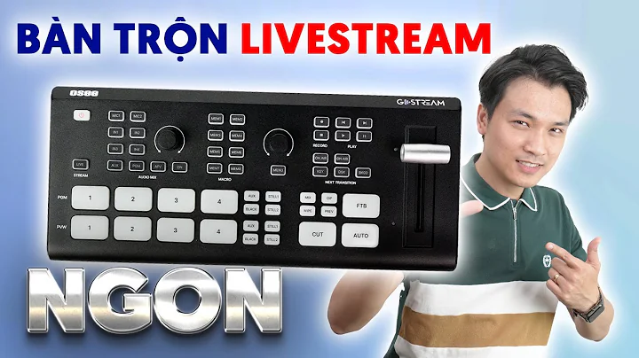 7tr Livestream 5 góc máy với bàn trộn Gostream Deck