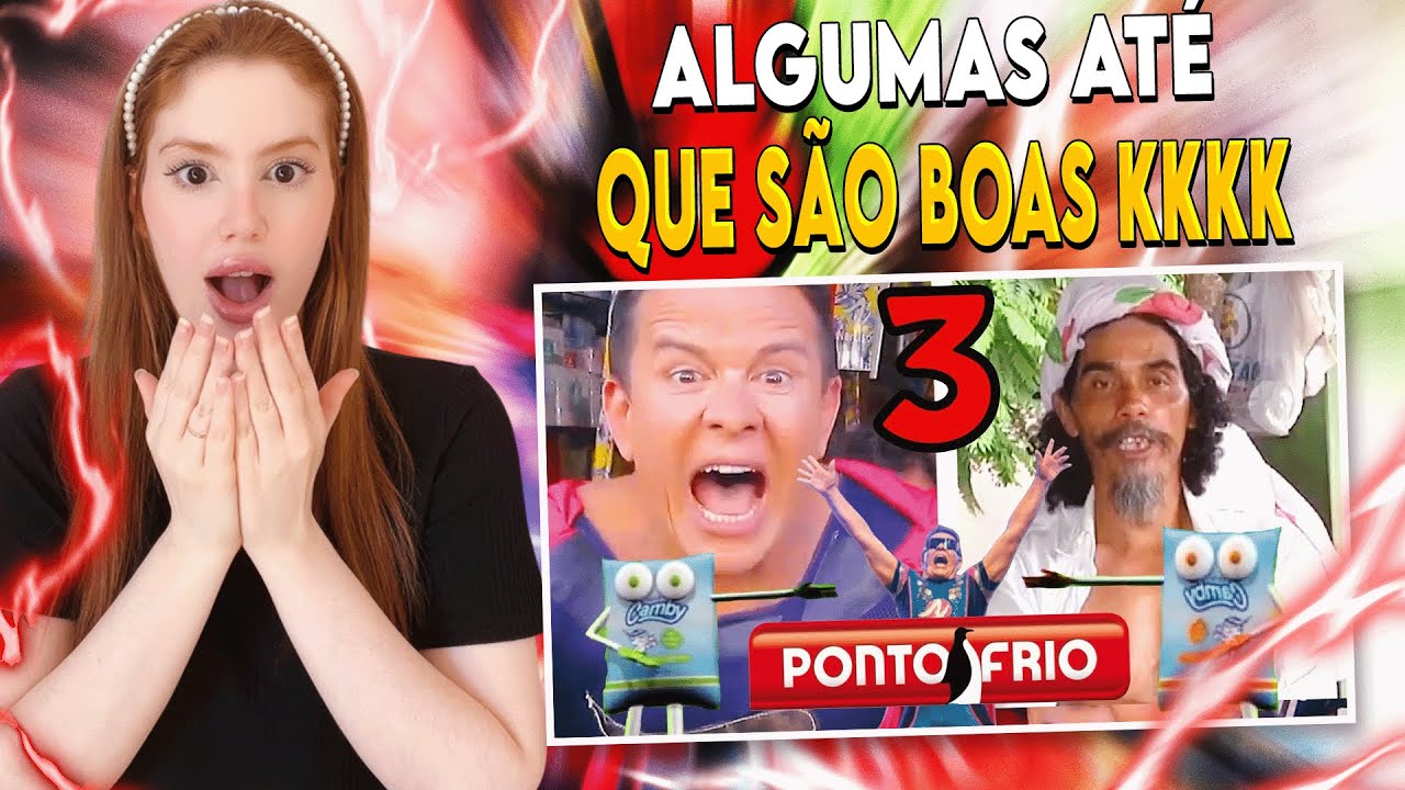 REACT: As PIORES Propagandas e Comerciais da TV! PARTE 3 (Fala de Tudo)| cortes da carolbalds