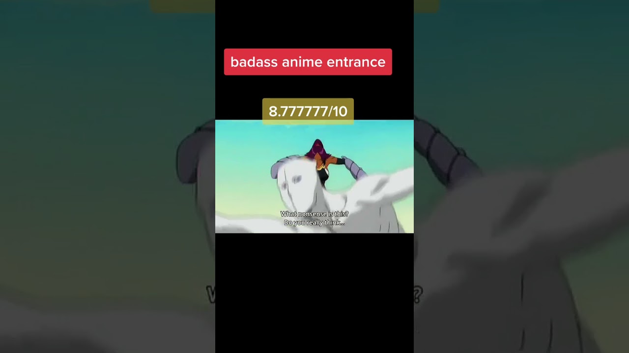 BADASS ANIME MOMENT 