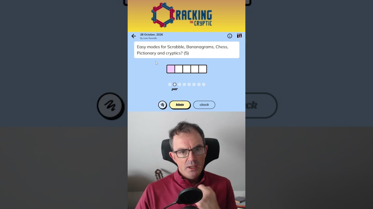MinuteCryptic in a Minute - 28 October 2026 - #games
