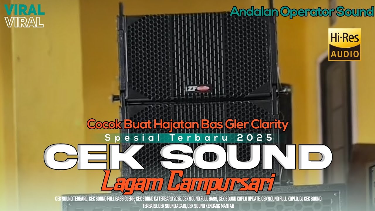 Cek Sound Langgam Campursari | Bass GLEER! Dijamin Menggelegar!
