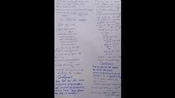 notes exercise#8.11 calculus by SM Yusuf