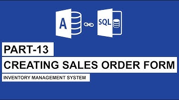 Inventory Management System in Urdu/Hindi | Part-13 | Creating Sales Order Form