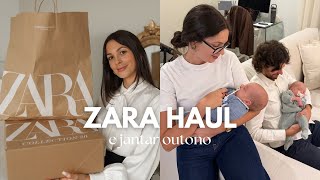 COMPRAS DE OUTONO: Try-On Haul ZARA e Massimo Dutti + vlog jantar de Outono | Carina Pinheiro
