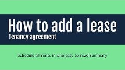 Adding a lease - Dec 2021 -Landlord App - Property Management Software - Alphaletz