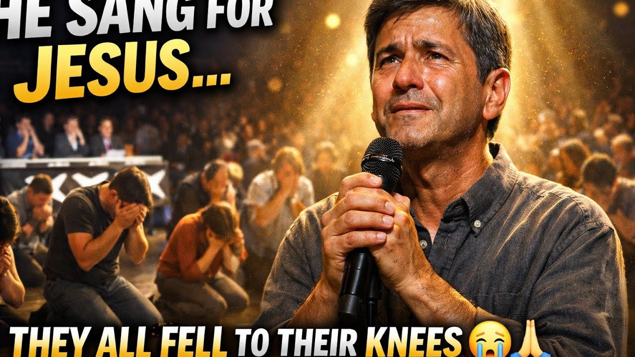 He Sang for Jesus… And the Entire Audience Fell to Their Knees 😭🙏