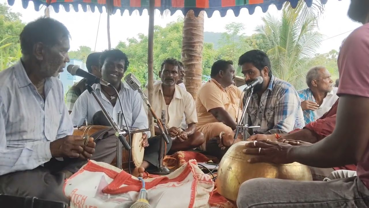 కుంచు దాసు గారి భజన బృందం సినిమా స్టైల్ లో శ్రీకృష్ణుడి లీలలు వర్ణిస్తూ మరో అద్భుతమైన పాట 9963973194