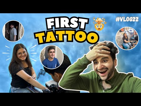 JUHI GOT HER FIRST EVER TATTOO!😍 || DAILY VLOG 22