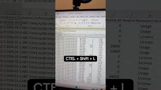 A must know shortcut in Excel #excel #accounting #exceltips #excel tricks l