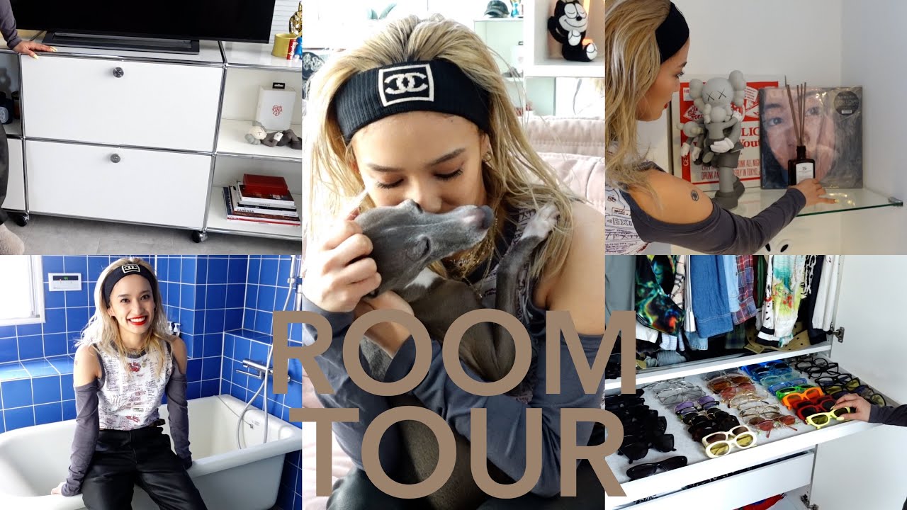 【ROOM TOUR】一人暮らしユリノの新居大公開🏠中古家具でもこんなにおしゃ部屋にできるんです✨