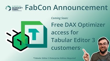 Coming Soon: Free DAX Optimizer access for Tabular Editor 3 Enterprise Edition customers