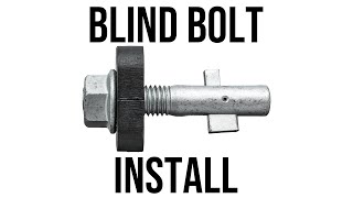Blind Bolt Installation by Westcott Designs
