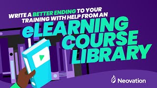 What are the advantages of using an eLearning course library?