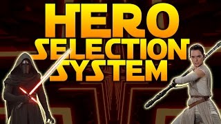 Star Wars Battlefront 2 (DICE): How Hero Selection Should Work!