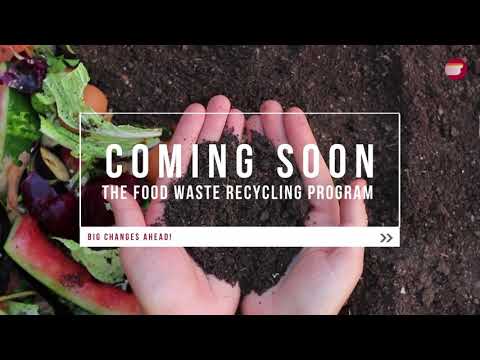 Coming Soon: The FOOD WASTE Recycling Program
