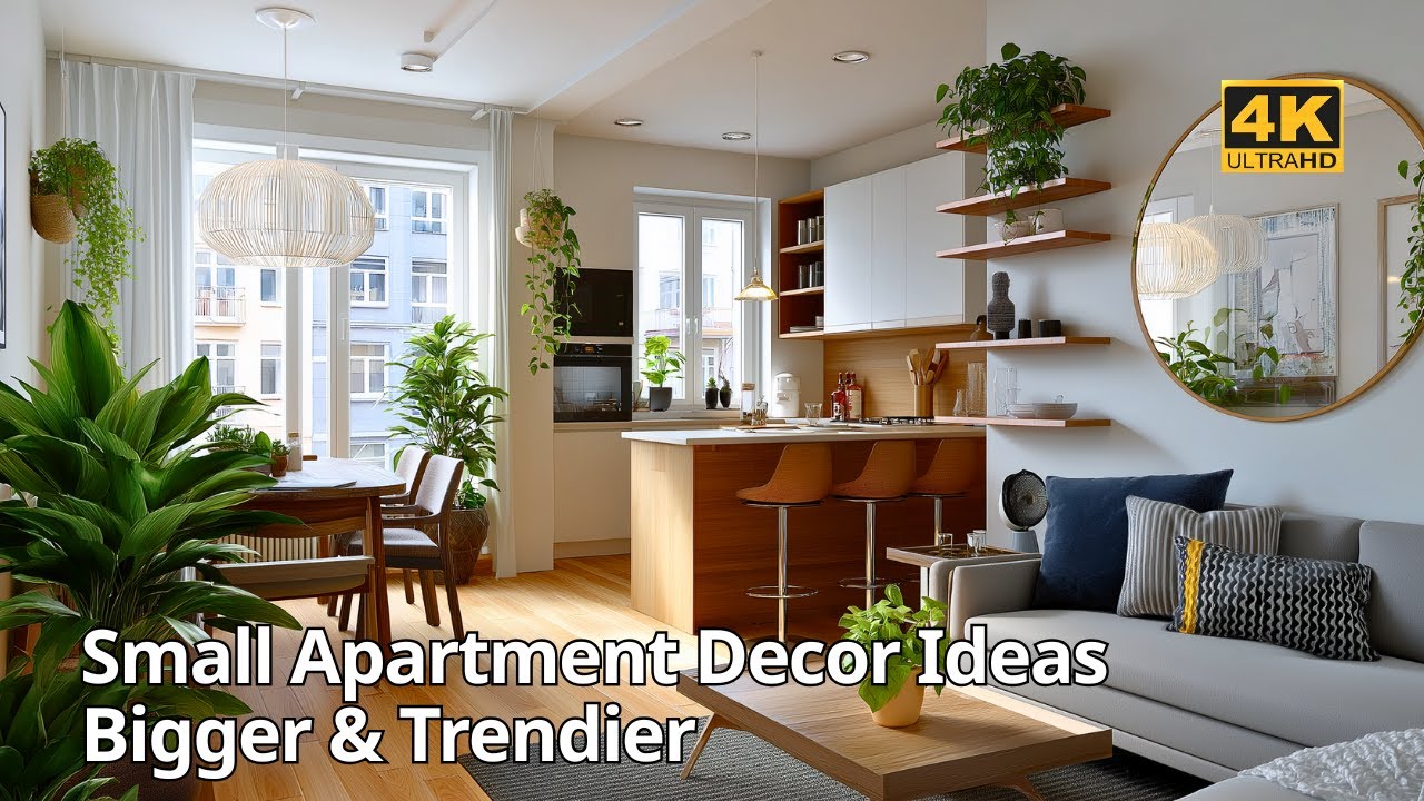 Small Apartment Decor Ideas to Instantly Make Your Home Bigger & Trendier