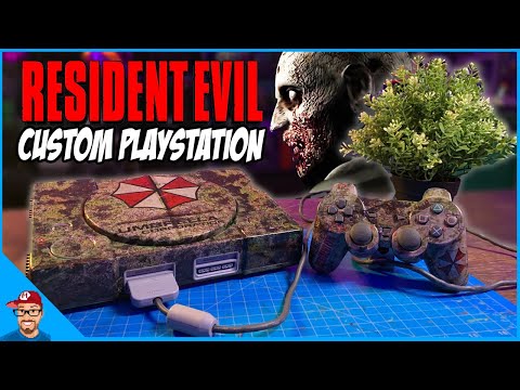 This Custom Resident Evil Playstation System will leave your draw dropped, DIY Project