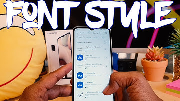 How to Change Font Style in Samsung Galaxy A12