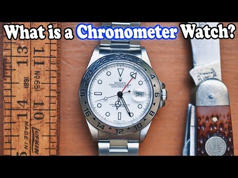 Video: What Is A Chronometer In A Wristwatch