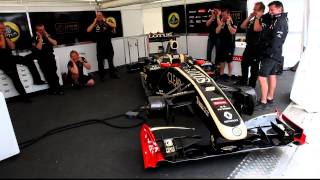 Lotus F1 Car plays Happy Birthday