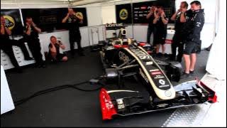 Lotus F1 Car plays Happy Birthday