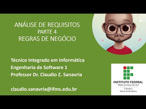 #07 - Análise de Requisitos (4) - Regras de Negócio