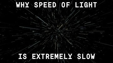 Why the Speed of Light is EXTREMELY Slow (Simulator)