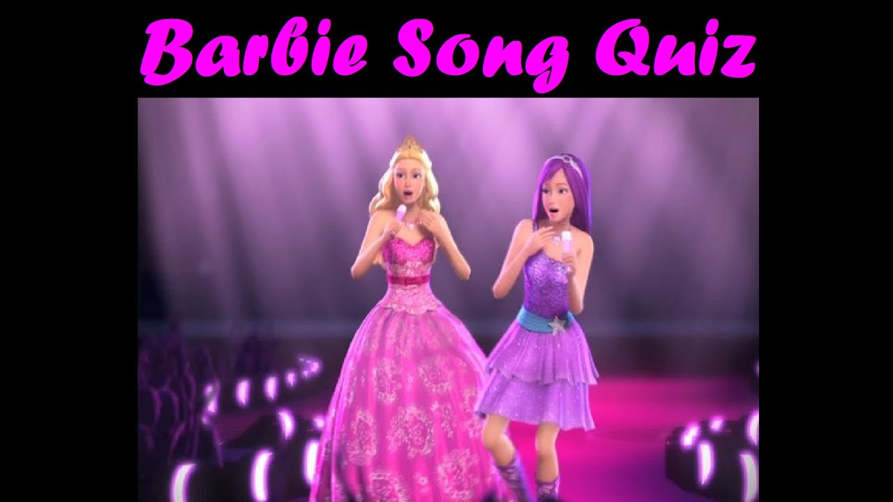 Barbie Song Quiz German