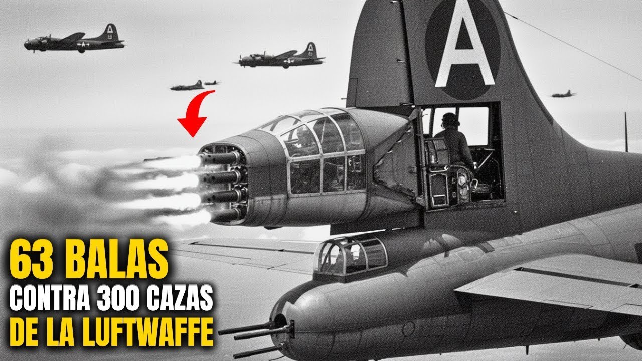 Los alemanes no pudieron detener el arma secreta de este B-17... hasta 17 derribos