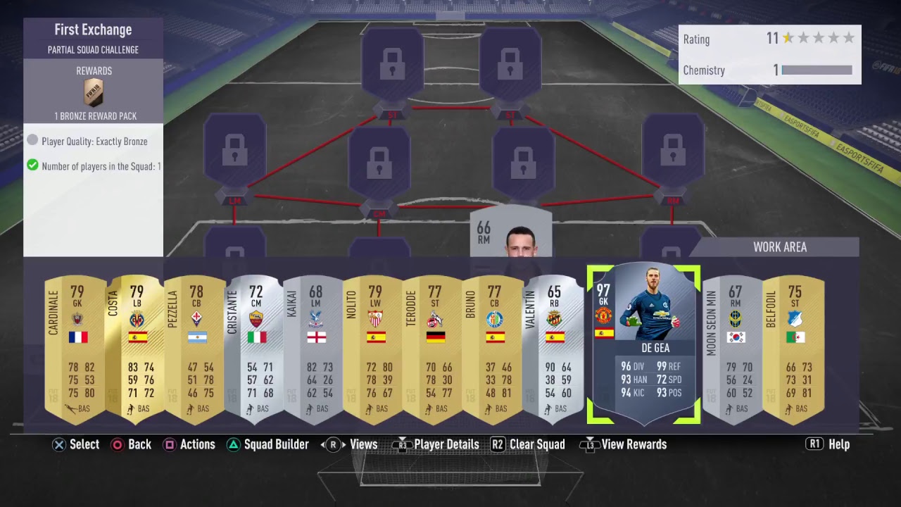 FUT 18 I SQUAD BATTLE CHALLENGE (Full Gameplay PS4 PRO)  FIFA 18