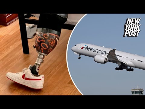 Missouri man says American Airlines lost his $26K prosthetic leg and won’t reimburse | New York Post