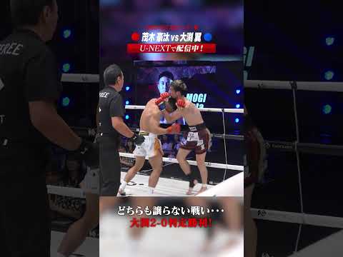 KNOCK OUT-REDフェザー級 3分3R #茂木豪汰 vs #大渕翼 #knockoutkb #格闘技 #KO66