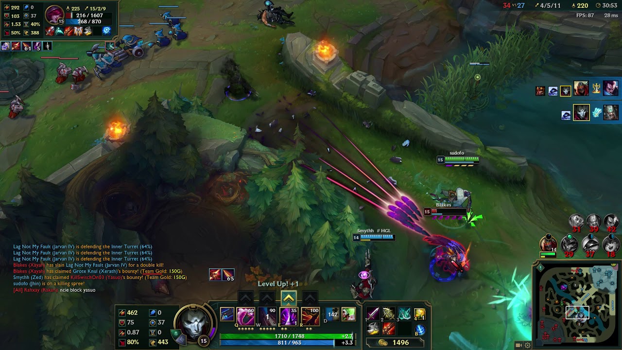 Speed Jhin Peak Performance - YouTube