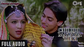 Choodi Maza Na Degi    Salman Khan Chandni  Sanam Bewafa  Lata Mangeshkar  90s Hits