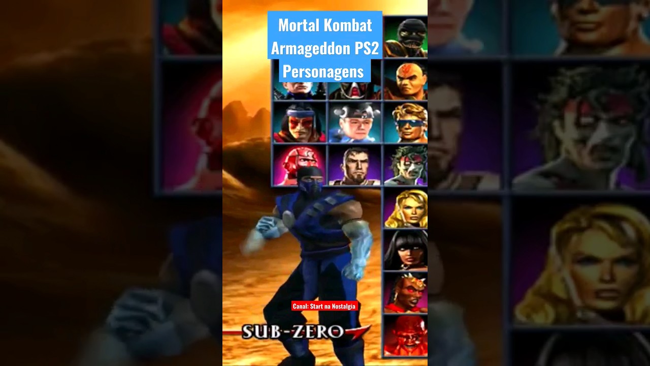 Personagens de Mortal Kombat Armageddon 