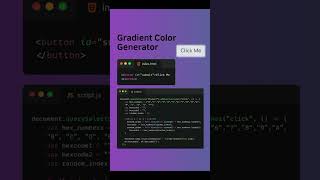 One Click Background Color Change | Gradient Color Generator| 🔴🟠🟡🟢🔵🟣