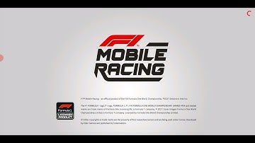 Glitch on F1 mobile racing
