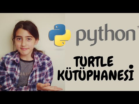 PYTHON - TURTLE KÜTÜPHANESİ GİRİŞ