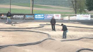 Fast Nitro Buggy Heat at the ROAR Nationals Warm Up Race at LCRC 2012