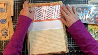 Gayle Mail - Craft with Me:  Working on Bee Journals