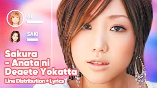 RSP - Sakura ~Anata ni Deaete Yokatta~ (Line Distribution + Lyrics Karaoke) PATREON REQUESTED