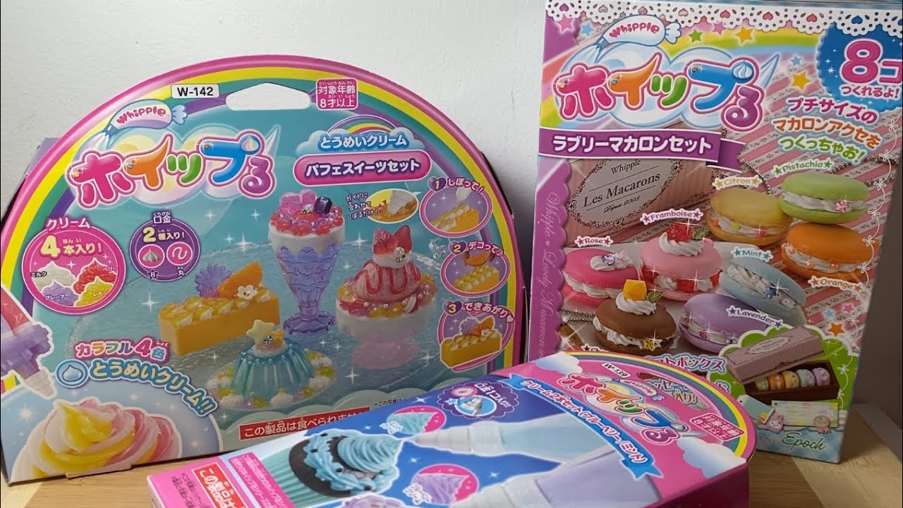 ASMR whisper: Whipple Jelly Parfait & Macaron Sets 🍨