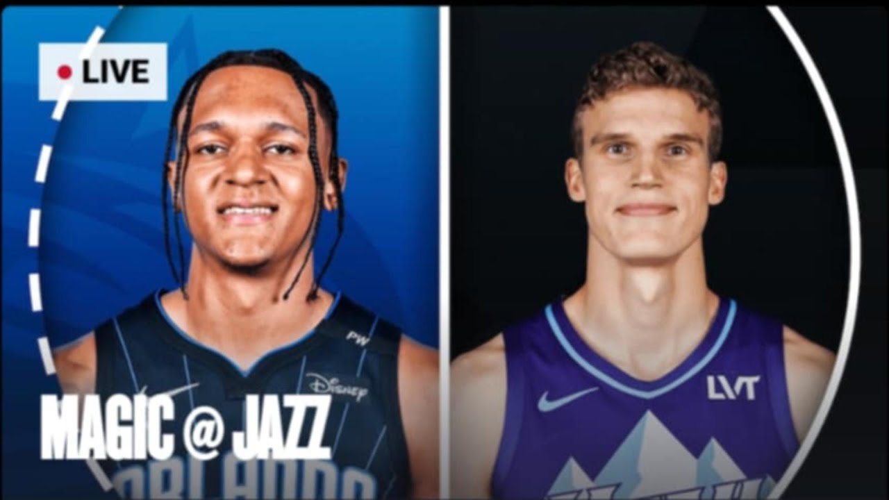 Orlando Magic at Utah Jazz NBA Live Play by Play Scoreboard / Interga ...