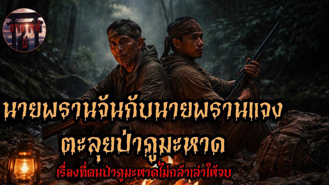 อาจารย์ผี| นายพันจันกับนายพรานแจง ตะลุยป่าภูมะหาดเรื่องที่คนป่าภูมะหาดไม่กล้าเล่าให้จบ#เล่าเรื่องผี 