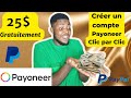 Comment crer un compte payoneer depuis lafrique en 2023 gagner 25 gratuitement