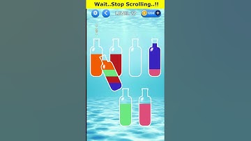 💧Water Color Sort Level 27💧Walk-through Solution IOS/Android #shorts #youtubeshorts #trendingshorts
